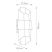 Quoizel Chasm QZ-CHASM-M-BKW