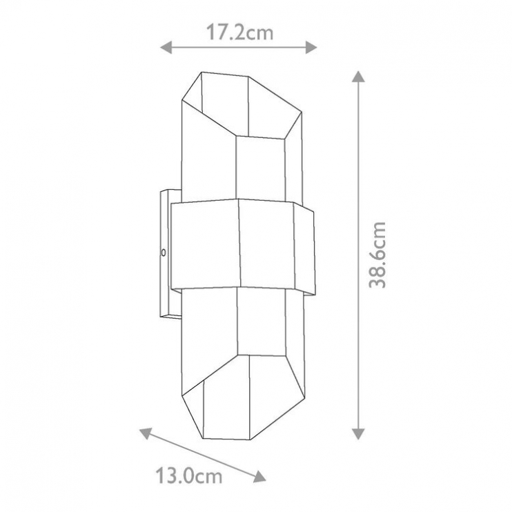 Quoizel Chasm QZ-CHASM-M-BKW