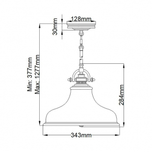 Quoizel Emery QZ-EMERY-P-M-WS