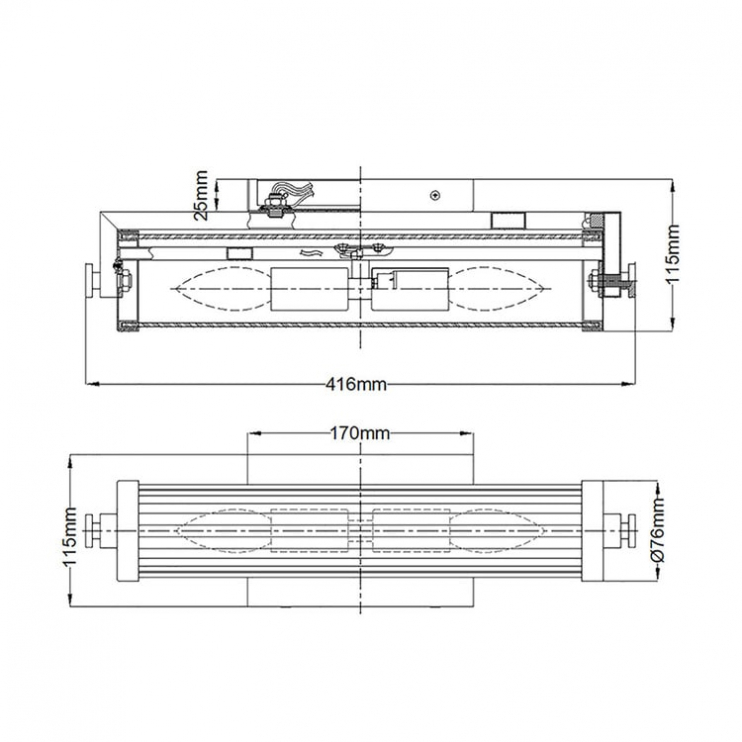 Kichler Azores QN-AZORES2-PC