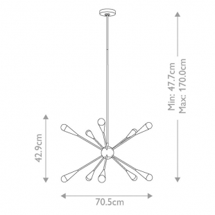 Feiss Jax FE-JAX10-PN