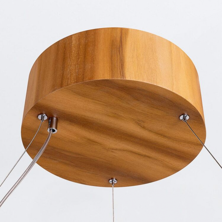 Accord Lighting Angular QN-ANGULAR-RING-LED-80-TEAK
