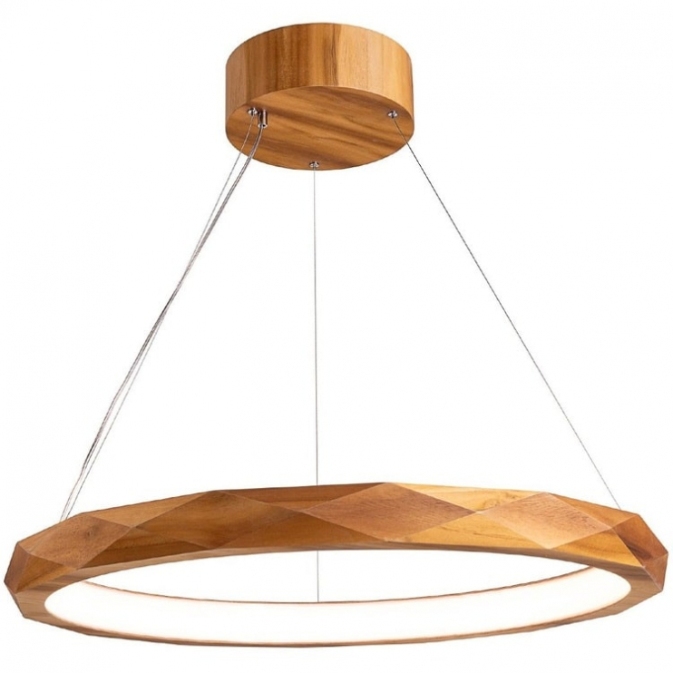 Accord Lighting Angular QN-ANGULAR-RING-LED-80-TEAK