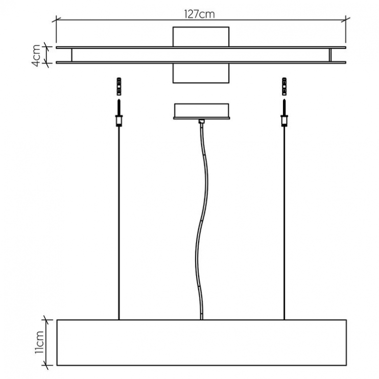 Accord Lighting Clean QN-CLEAN-LED-LP-127-TEAK