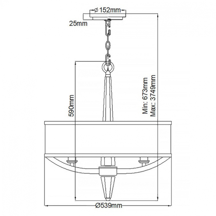 Hinkley Ascher QN-ASCHER-3P