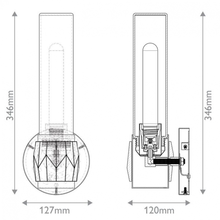 Hinkley Ellison HK-ELLISON1-BK-BN